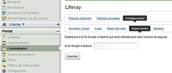 Insertar ID Analytics en Liferay 6.0.6 y 5.2.3"